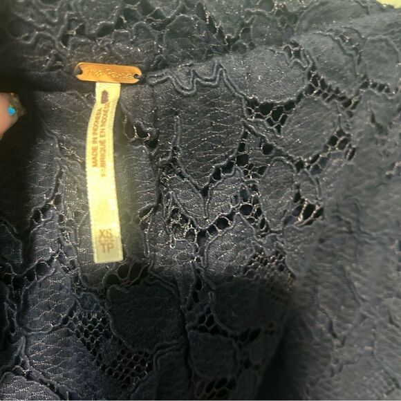 Revolve Free People Disco Lace Indigo Wild Laces Pull On Flare Pants - Picture 8 of 8